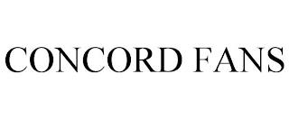 CONCORD FANS trademark