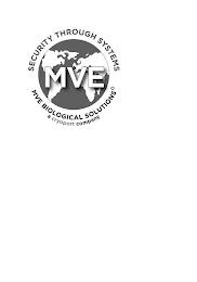 SECURITY THROUGH SYSTEMS MVE BIOLOGICAL SOLUTIONS A CRYOPORT COMPANY MVE trademark