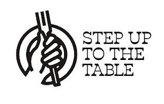 STEP UP TO THE TABLE trademark