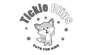 TICKLE CLIPS CUTS FOR KIDS trademark