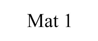 MAT 1 trademark