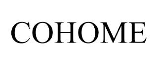 COHOME trademark