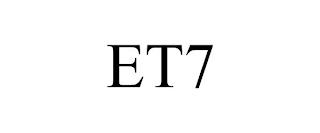 ET7 trademark