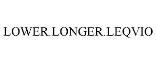 LOWER.LONGER.LEQVIO trademark