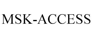 MSK-ACCESS trademark