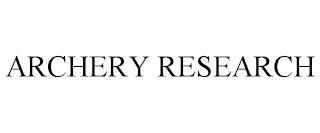 ARCHERY RESEARCH trademark