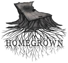 HOME GROWN WRITTEN IN THE ROOTS. trademark