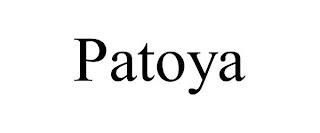 PATOYA trademark