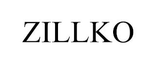 ZILLKO trademark