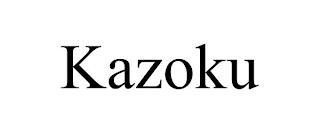 KAZOKU trademark