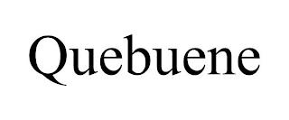 QUEBUENE trademark