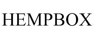 HEMPBOX trademark