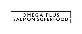 OMEGA PLUS + SALMON SUPERFOOD trademark