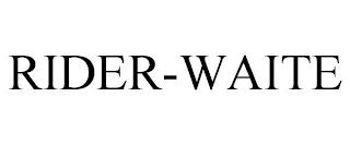 RIDER-WAITE trademark