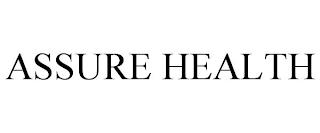 ASSURE HEALTH trademark