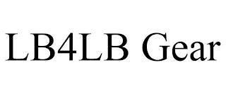 LB4LB GEAR trademark