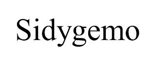 SIDYGEMO trademark