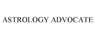 ASTROLOGY ADVOCATE trademark