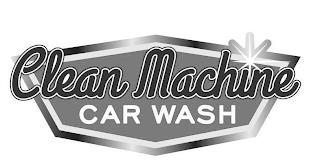 CLEAN MACHINE CAR WASH trademark