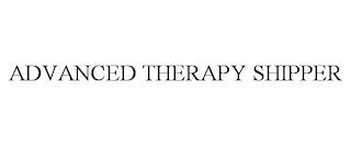 ADVANCED THERAPY SHIPPER trademark