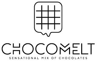 CHOCOMELT SENSATIONAL MIX OF CHOCOLATES trademark