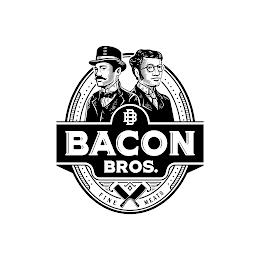 BB BACON BROS. FINE MEATS DB trademark