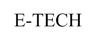 E-TECH trademark