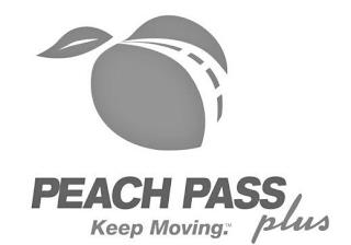 PEACH PASS PLUS KEEP MOVING trademark