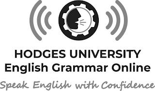 HODGES UNIVERSITY ENGLISH GRAMMAR ONLINESPEAK ENGLISH WITH CONFIDENCE trademark