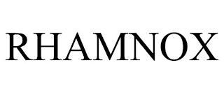 RHAMNOX trademark