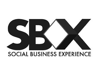 SBX SOCIAL BUSINESS EXPERIENCE trademark