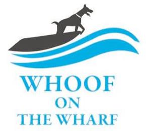 WHOOF ON THE WHARF trademark