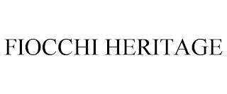 FIOCCHI HERITAGE trademark