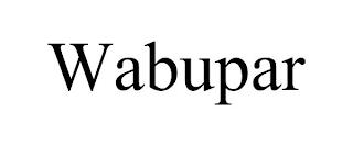 WABUPAR trademark