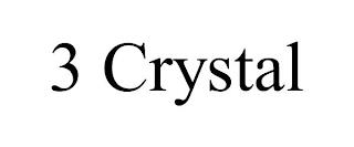 3 CRYSTAL trademark