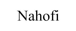 NAHOFI trademark