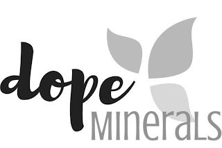 DOPE MINERALS trademark