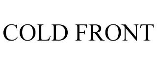 COLD FRONT trademark