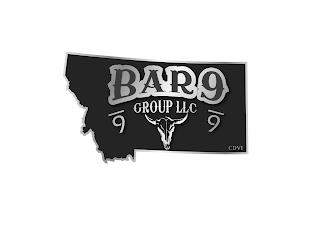 BAR 9 GROUP LLC 9 9 CDVI trademark