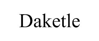 DAKETLE trademark