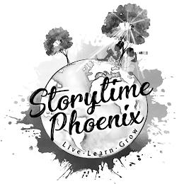 STORYTIME PHOENIX LIVE. LEARN. GROW trademark