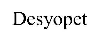 DESYOPET trademark