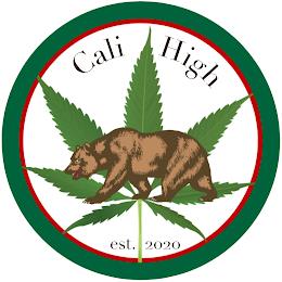 CALI HIGH EST. 2020 trademark