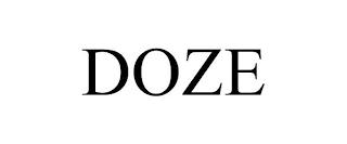 DOZE trademark