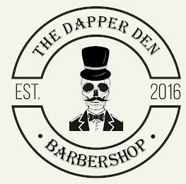 THE DAPPER DEN BARBERSHOP EST. 2016 trademark