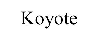 KOYOTE trademark