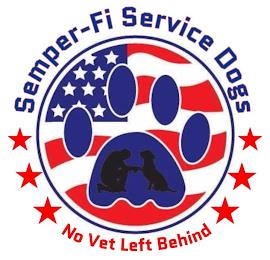 SEMPER-FI SERVICE DOGS NO VET LEFT BEHIND trademark