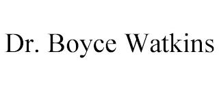 DR. BOYCE WATKINS trademark