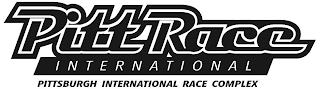 PITT RACE INTERNATIONAL PITTSBURGH INTERNATIONAL RACE COMPLEX trademark