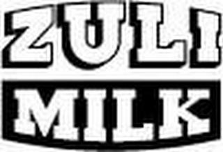 ZULI MILK trademark